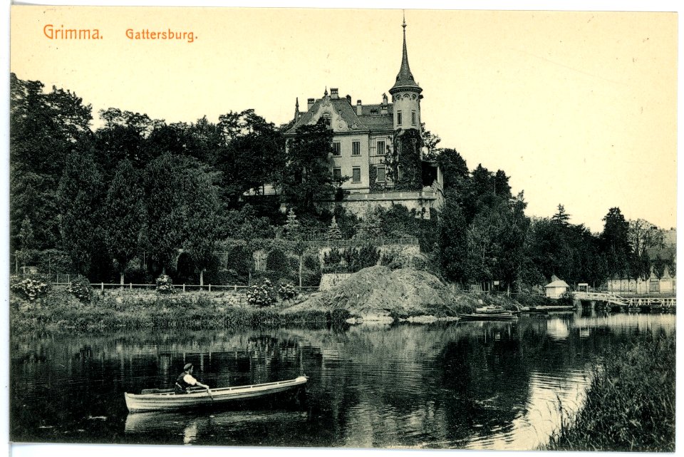 16310-Grimma-1913-Gattersburg-Brück & Sohn Kunstverlag
