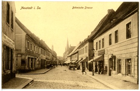 16768-Neustadt-1913-Böhmische Straße-Brück & Sohn Kunstverlag