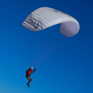 Flying sky paragliding photo