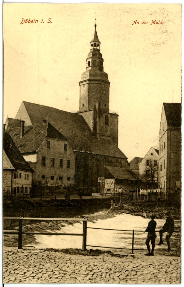 18747-Döbeln-1915-An der Mulde-Brück & Sohn Kunstverlag