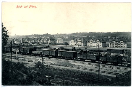 15951-Flöha-1913-Blick auf Flöha-Brück & Sohn Kunstverlag