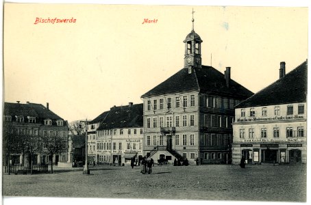 18680-Bischofswerda-1915-Markt-Brück & Sohn Kunstverlag