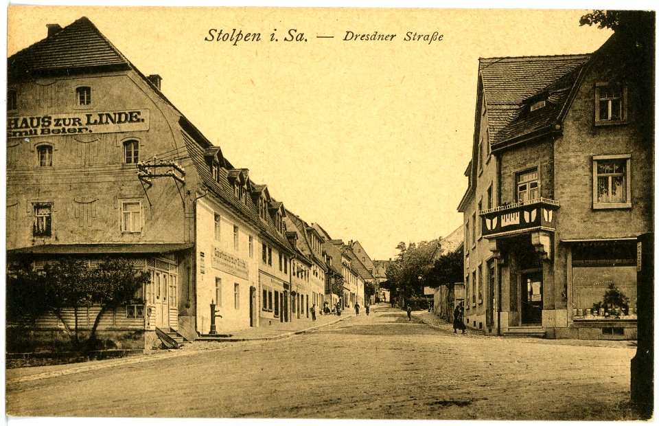 16769-Stolpen-1913-Dresdner Straße-Brück & Sohn Kunstverlag