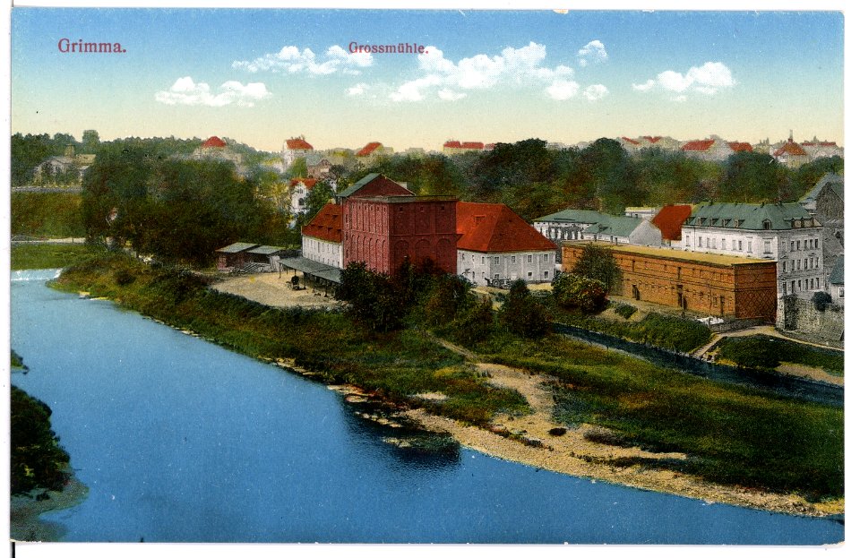 16442-Grimma-1913-Großmühle-Brück & Sohn Kunstverlag