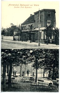 16707-Ammendorf-1913-Restaurant zur Warte-Brück & Sohn Kunstverlag