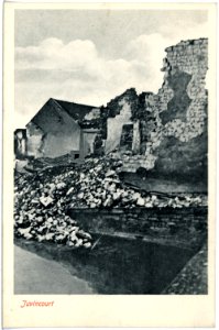 18669-Juvincourt-1915-Hausruine-Brück & Sohn Kunstverlag