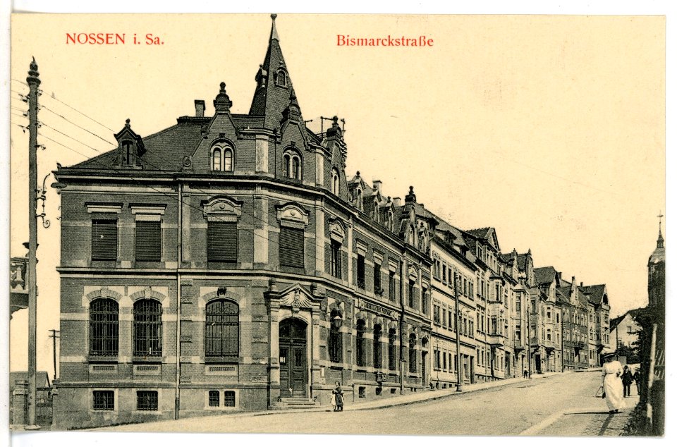 15964-Nossen-1913-Bismarckstraße-Brück & Sohn Kunstverlag