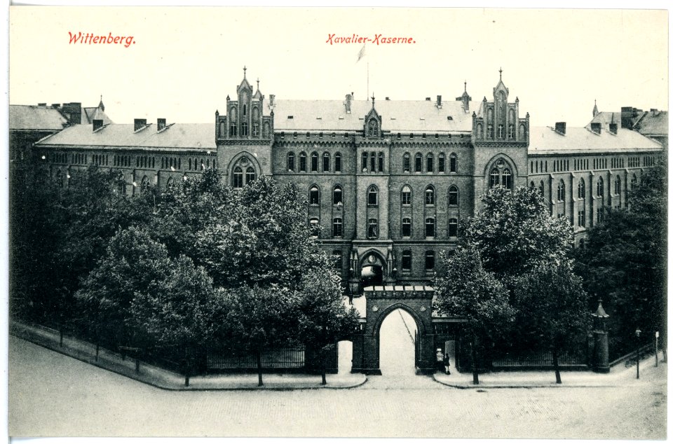 16750-Wittenberg-1913-Kavalier Kaserne-Brück & Sohn Kunstverlag