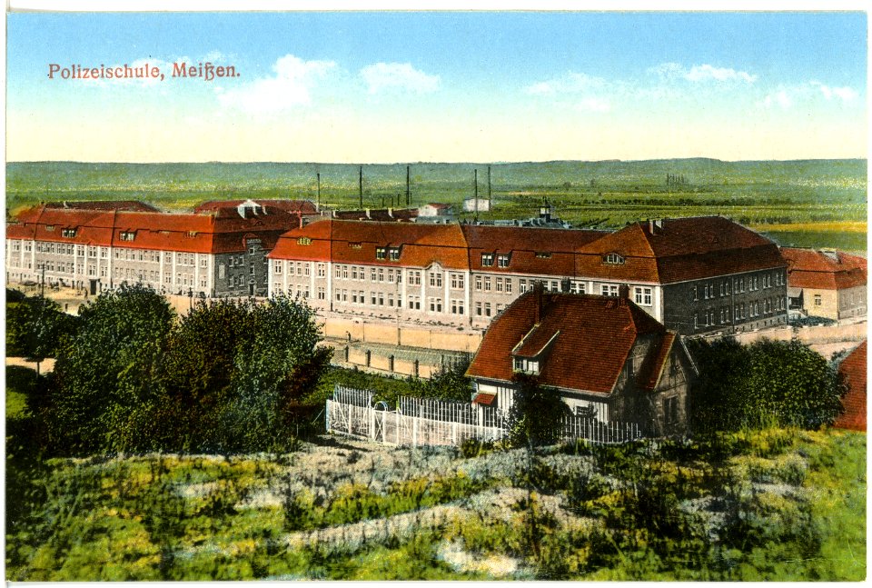 18382-Meißen-1914-Kaserne des 2. Königlich Sächsischen Jäger-Bataillon Nr. 13-Brück & Sohn Kunstverlag