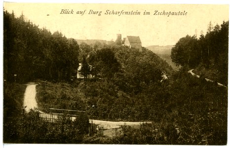 15939-Scharfenstein-1913-Burg-Brück & Sohn Kunstverlag