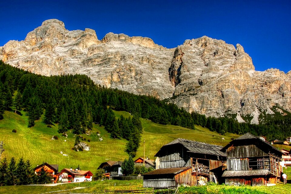 South tyrol alpine view