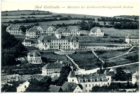 18399-Bad Gottleuba-1914-Genesungsheim-Brück & Sohn Kunstverlag