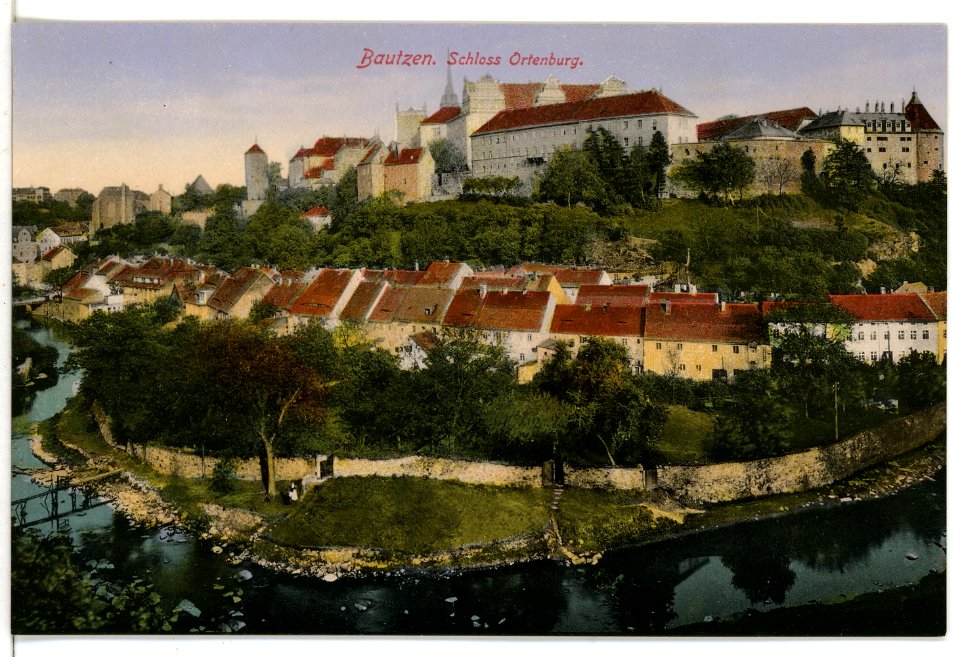 16434-Bautzen-1913-Schloß Ortenburg-Brück & Sohn Kunstverlag
