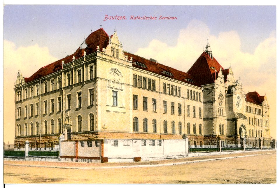 16436-Bautzen-1913-Katholisches Seminar-Brück & Sohn Kunstverlag