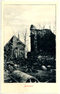 18693-Juvincourt-1915-Hausruine-Brück & Sohn Kunstverlag
