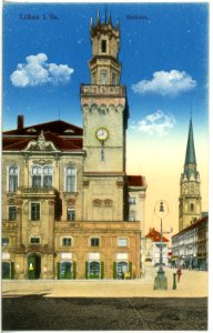 18476-Löbau-1914-Rathaus-Brück & Sohn Kunstverlag