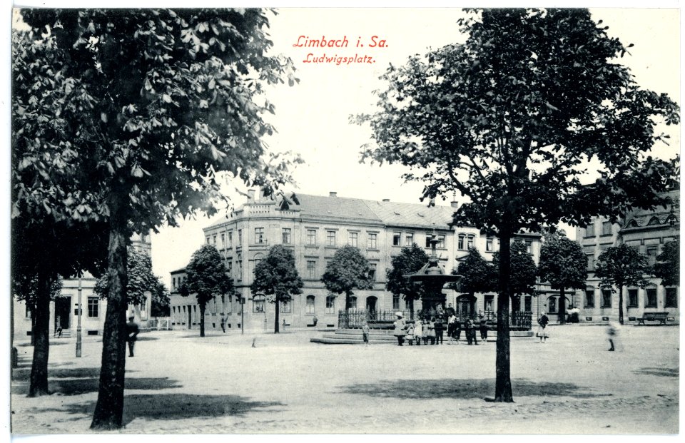 15808-Limbach-1913-Ludwigsplatz-Brück & Sohn Kunstverlag
