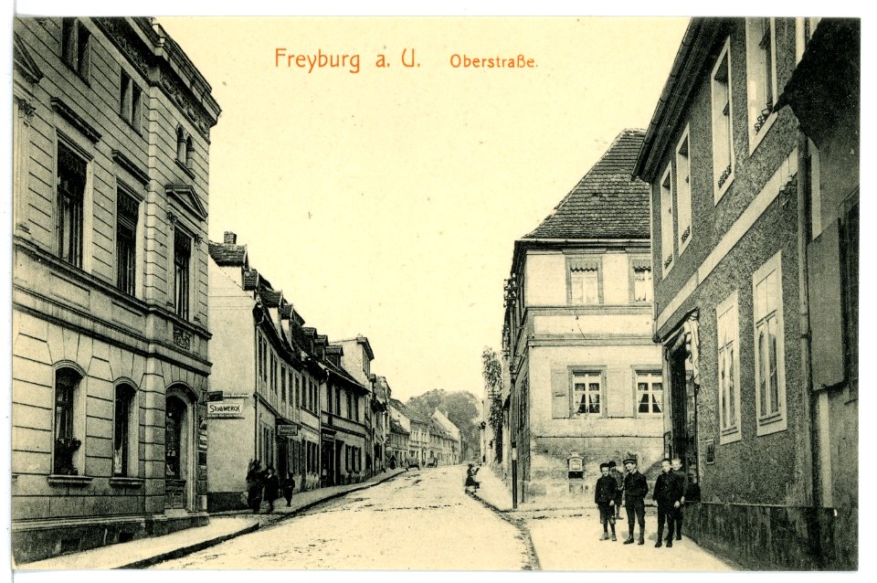 16455-Freyburg-1913-Oberstraße-Brück & Sohn Kunstverlag