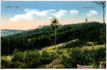 18470-Löbau-1914-Löbauer Berg-Brück & Sohn Kunstverlag