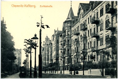 16685-Chemnitz-1913-Eulitzstraße - Kaßberg-Brück & Sohn Kunstverlag