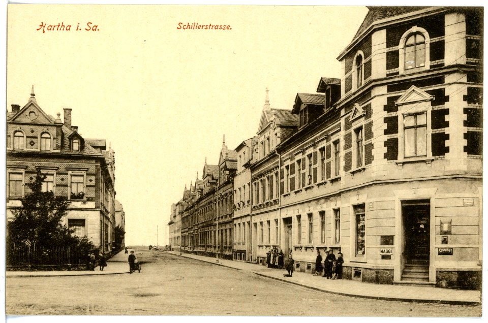 16667-Hartha-1913-Schillerstraße-Brück & Sohn Kunstverlag