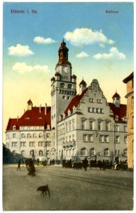 15915-Döbeln-1913-Rathaus-Brück & Sohn Kunstverlag