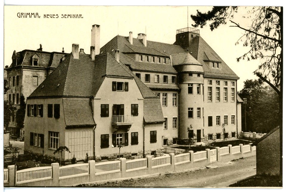 16295-Grimma-1913-Neues Seminar-Brück & Sohn Kunstverlag