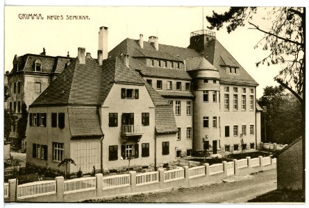 16295-Grimma-1913-Neues Seminar-Brück & Sohn Kunstverlag