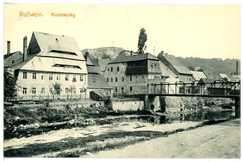 15814-Roßwein-1913-Muldensteg-Brück & Sohn Kunstverlag