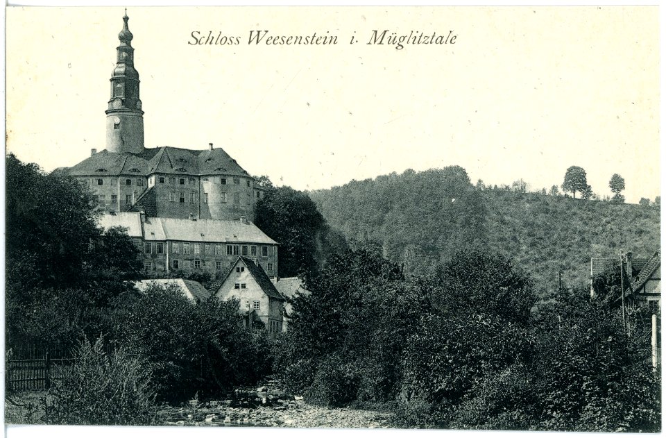 18334-Weesenstein-1914-Schloß-Brück & Sohn Kunstverlag