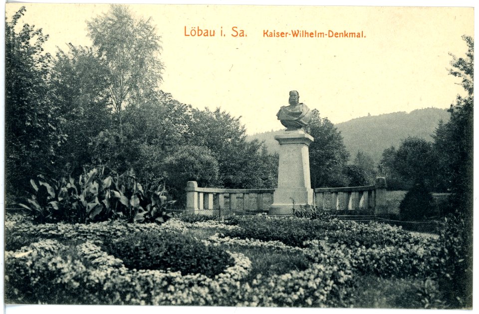 16687-Löbau-1913-Kaiser Wilhelm Denkmal-Brück & Sohn Kunstverlag