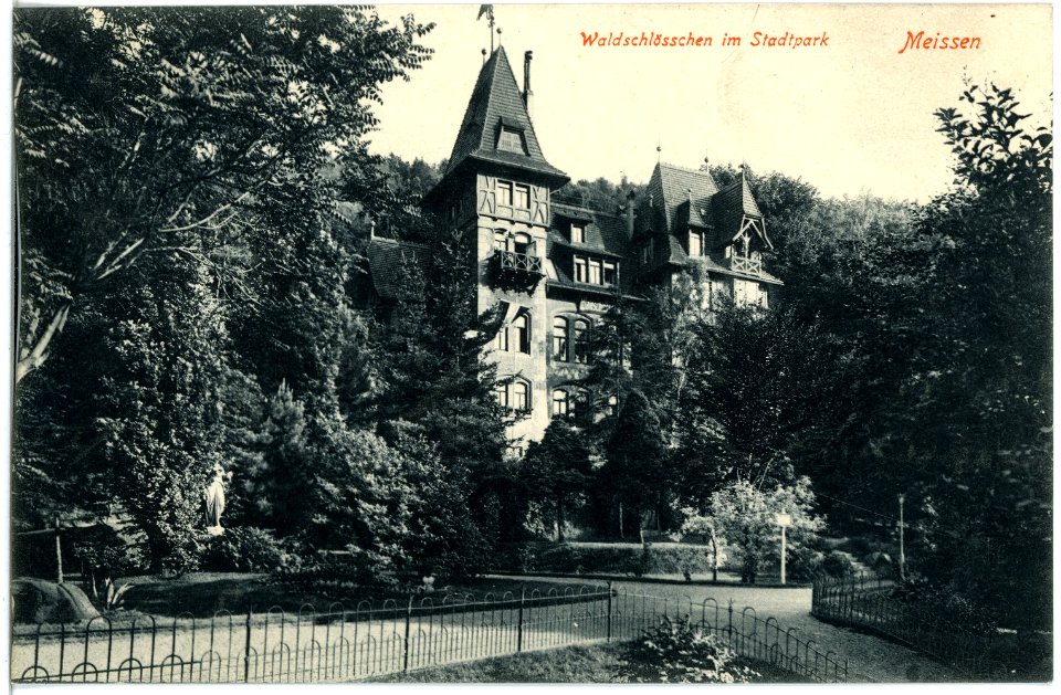 18345-Meißen-1914-Waldschlößchen-Brück & Sohn Kunstverlag
