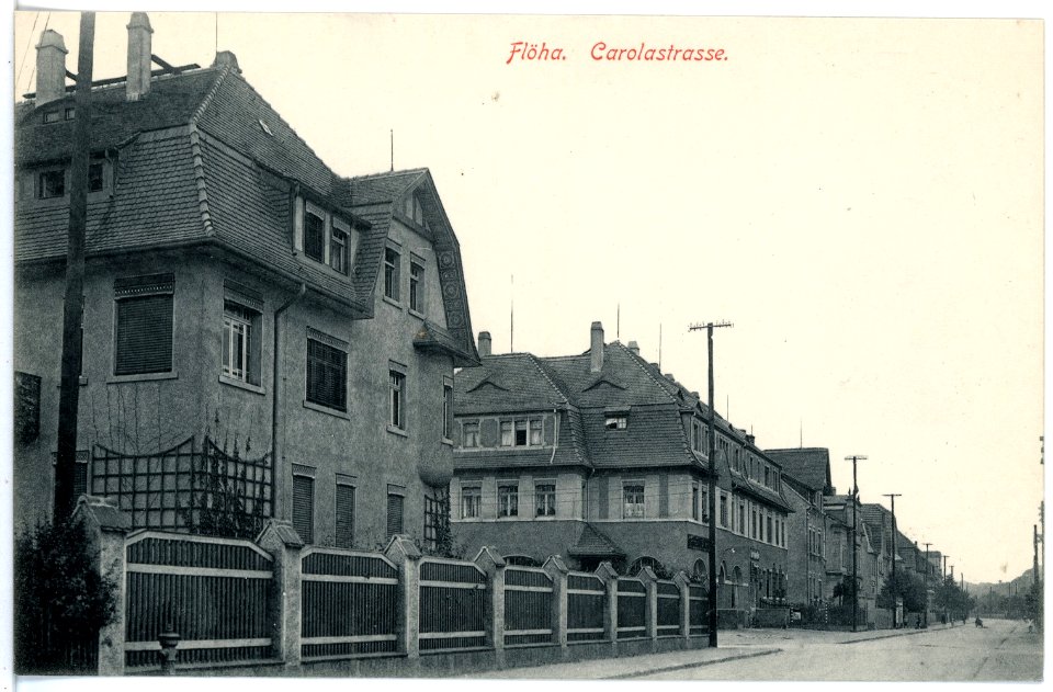 16259-Flöha-1913-Carolastraße-Brück & Sohn Kunstverlag