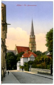 16328-Löbau-1913-Blumenstraße-Brück & Sohn Kunstverlag