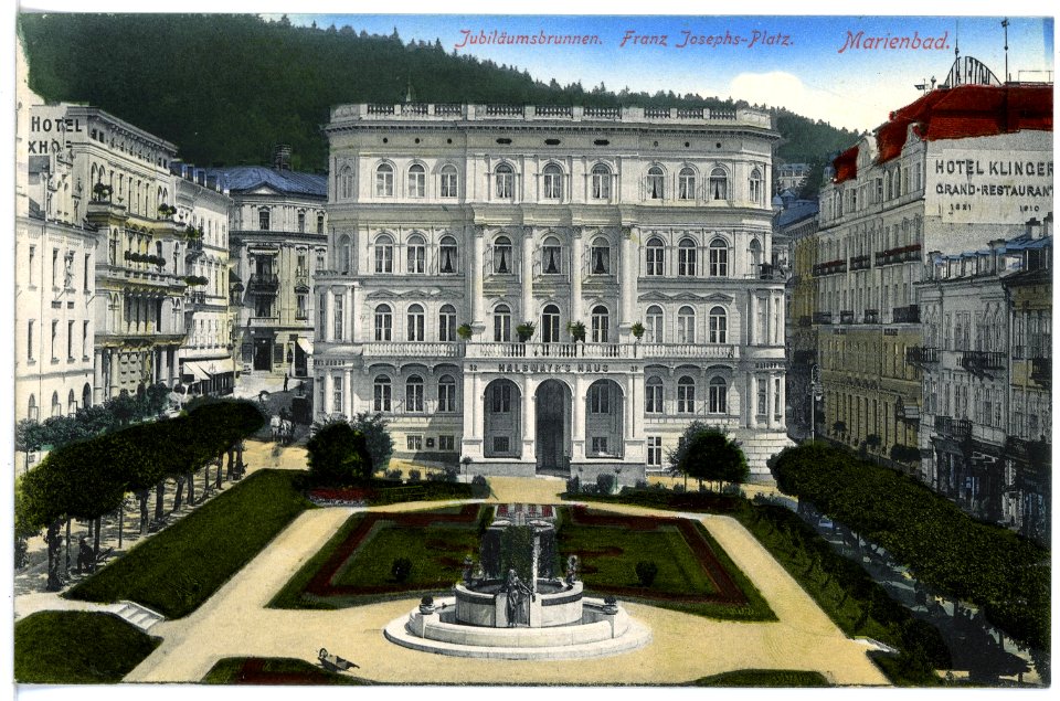 16364-Marienbad-1913-Franz-Josef-Platz-Brück & Sohn Kunstverlag