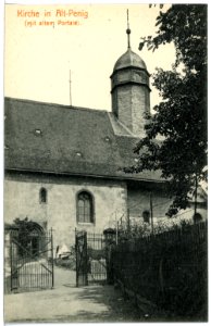 16383-Penig-1913-Kirche in Alt-Penig-Brück & Sohn Kunstverlag