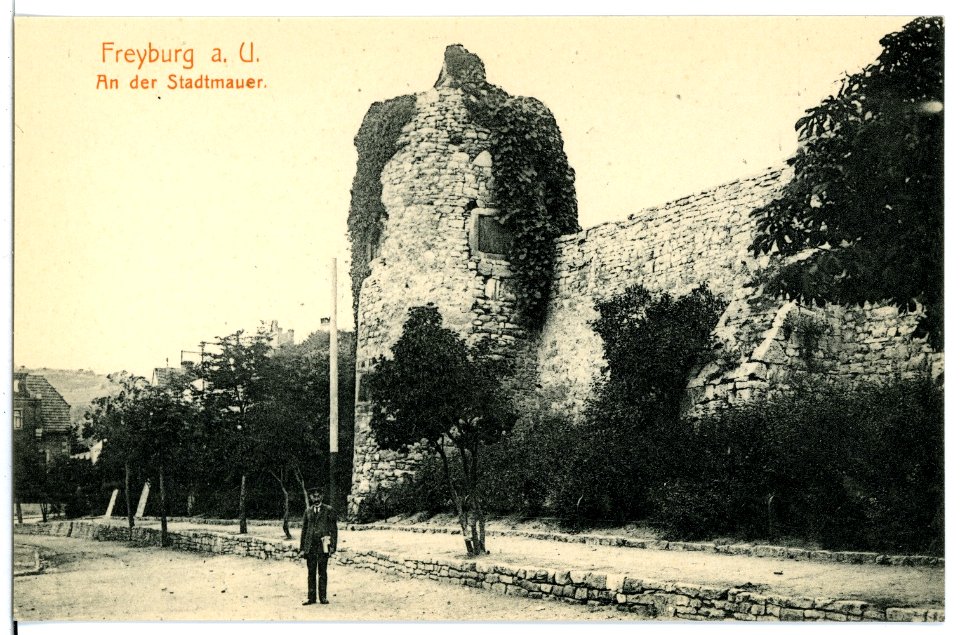 16456-Freyburg-1913-An der Stadtmauer-Brück & Sohn Kunstverlag