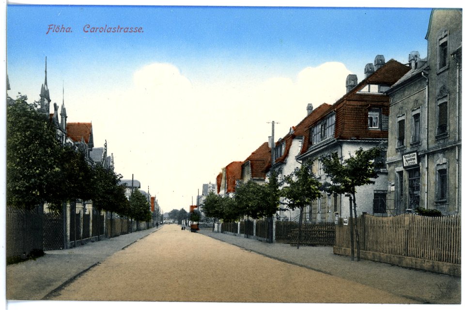 16257-Flöha-1913-Carolastraße-Brück & Sohn Kunstverlag