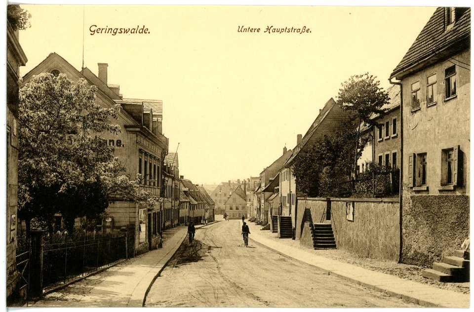 16650-Geringswalde-1913-Untere Hauptstraße-Brück & Sohn Kunstverlag