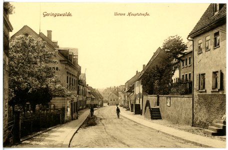 16650-Geringswalde-1913-Untere Hauptstraße-Brück & Sohn Kunstverlag