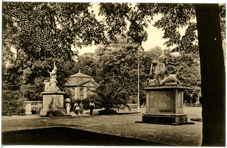 18929-Dresden-1915-Partie im Königlichen Großen Garten-Brück & Sohn Kunstverlag photo