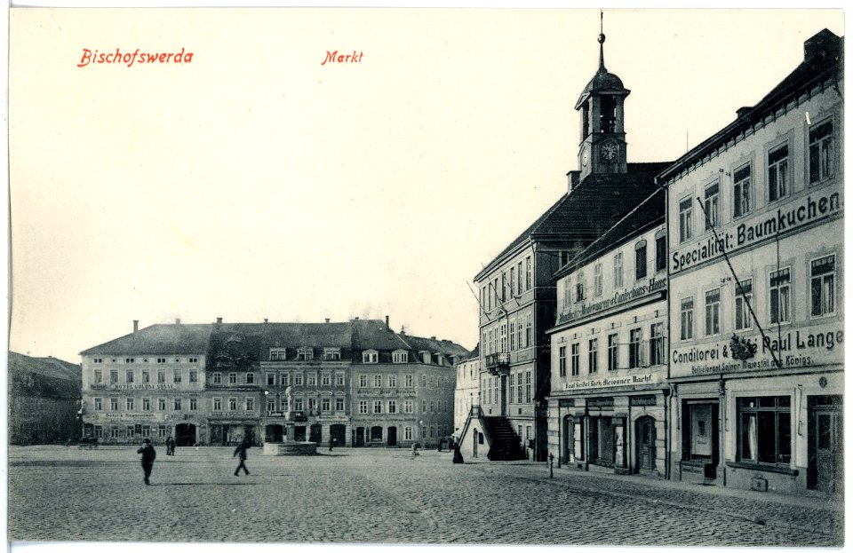 18681-Bischofswerda-1915-Markt-Brück & Sohn Kunstverlag