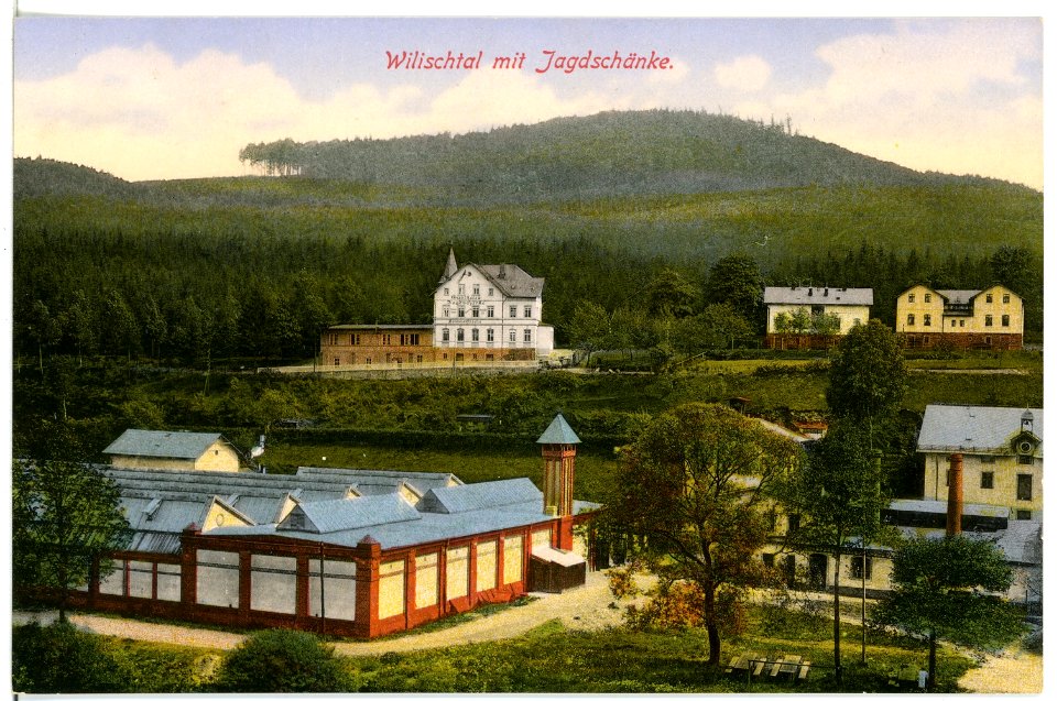 16331-Wilischtal-1913-Jagdschänke-Brück & Sohn Kunstverlag