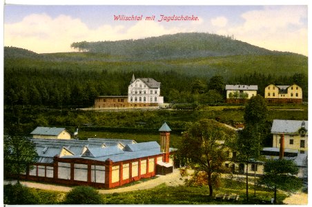 16331-Wilischtal-1913-Jagdschänke-Brück & Sohn Kunstverlag
