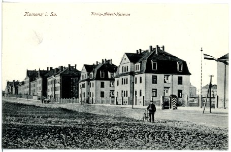 18637-Kamenz-1915-Kaserne des 13. Königlich Sächsischen Infanterie-Regiments Nr. 178-Brück & Sohn Kunstverlag