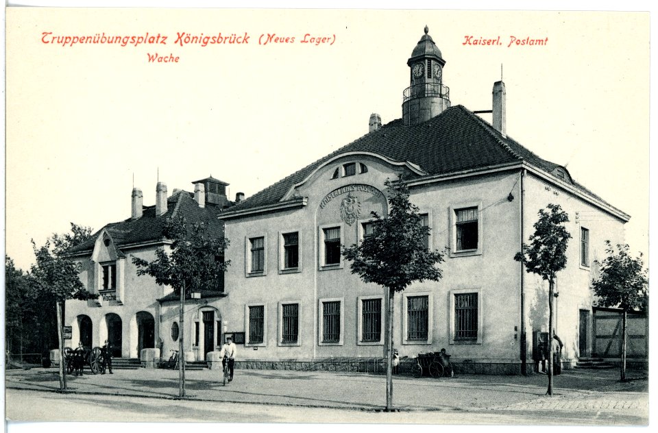 18309-Königsbrück-1914-Truppenübungsplatz - Wache-Brück & Sohn Kunstverlag