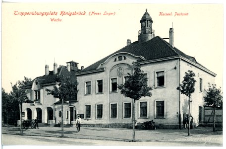18309-Königsbrück-1914-Truppenübungsplatz - Wache-Brück & Sohn Kunstverlag
