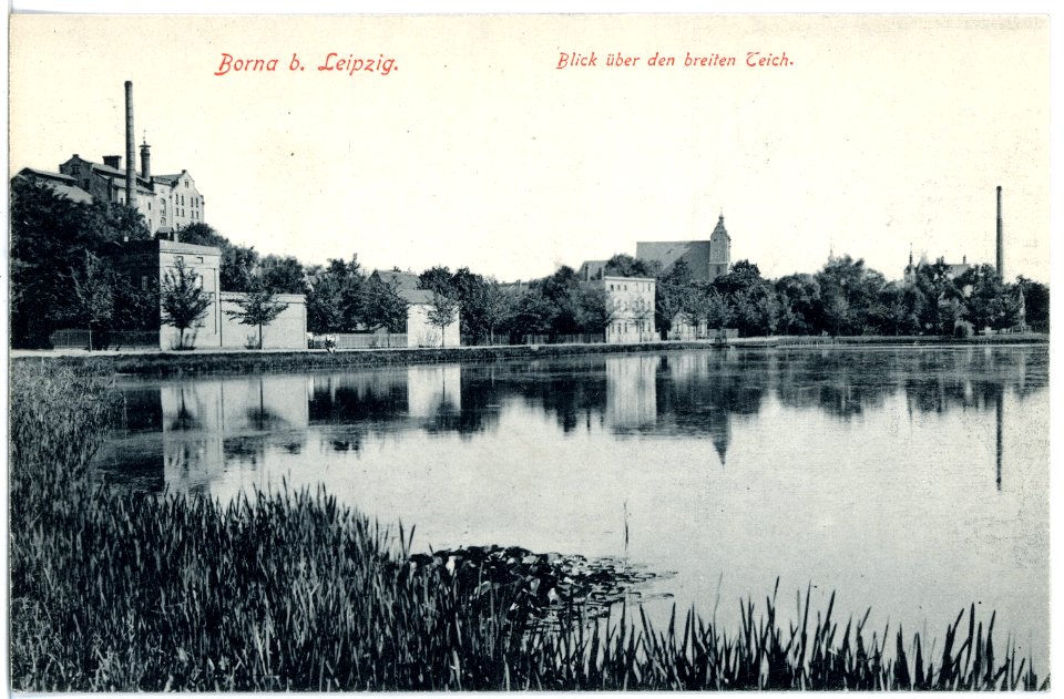 18208-Borna-1914-Breiter Teich-Brück & Sohn Kunstverlag