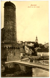 18767-Bautzen-1915-Partie an der Spree-Brück & Sohn Kunstverlag