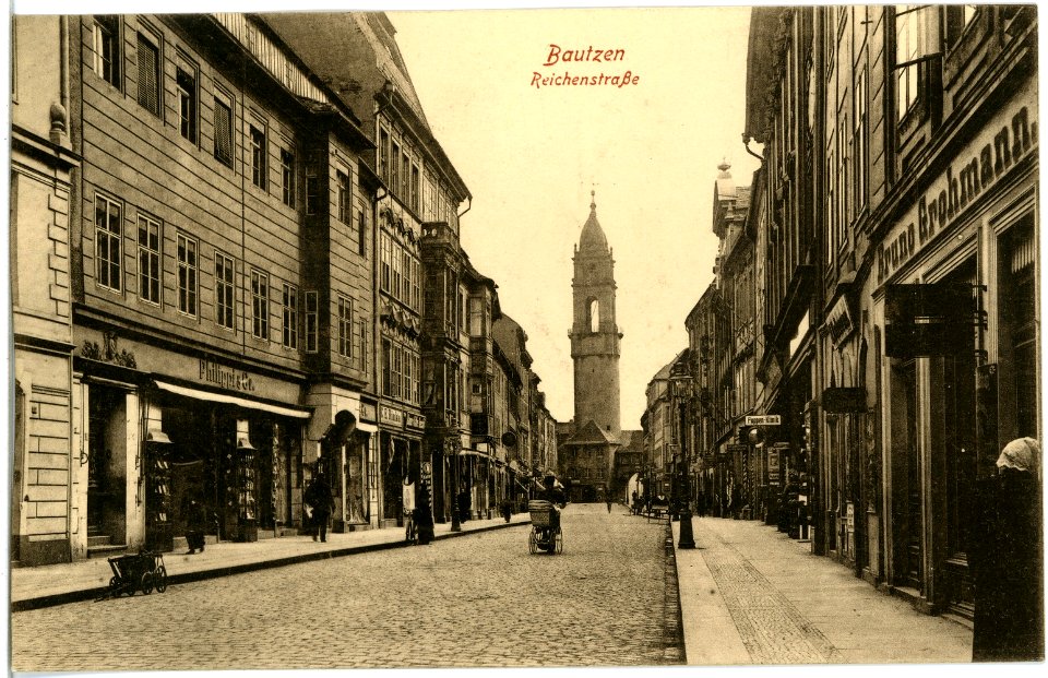 18764-Bautzen-1915-Reichenstraße-Brück & Sohn Kunstverlag